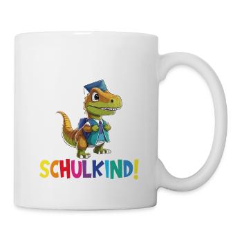 Schulkind 2024 Einschulung Schulanfang - Tasse - Weiß - Rechts