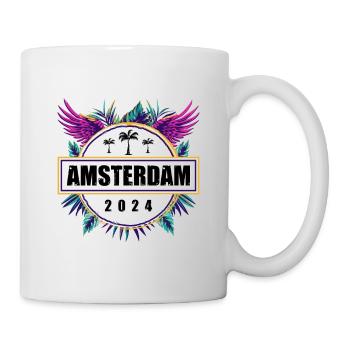 Amsterdam 2024 Team - Tasse - Weiß - Rechts