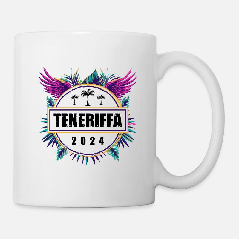 Teneriffa 2024 Team - Tasse - Weiß
