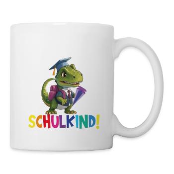 Schulkind 2024 Einschulung Schulanfang - Tasse - Weiß - Rechts