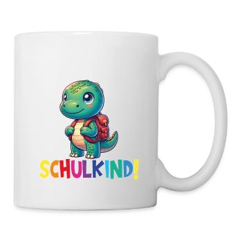 Schulkind 2024 Einschulung Schulanfang - Tasse - Weiß - Rechts