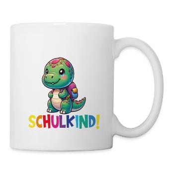 Schulkind 2024 Einschulung Schulanfang - Tasse - Weiß - Rechts