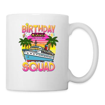 Birthday Cruise Squad 2028 - Tasse - Weiß - Rechts