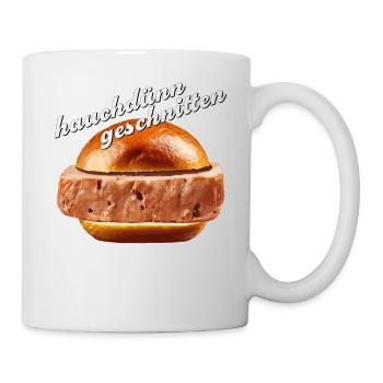 Meatloaf sliced wafer-thin - Mug - white - Right