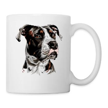 Pitbull Bulldog Pittie American Pitbull Terrier - Mug - white - Right