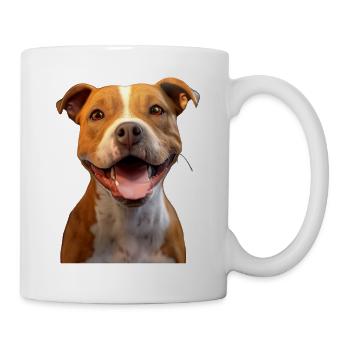 Pitbull Bulldog Pittie American Pitbull Terrier - Mug - white - Right