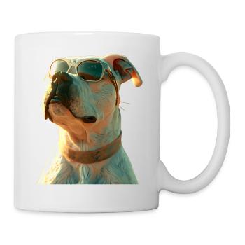 Pitbull Bulldog Pittie American Pitbull Terrier - Mug - white - Right