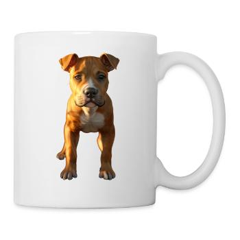 Pitbull Bulldog Pittie American Pitbull Terrier - Mug - white - Right
