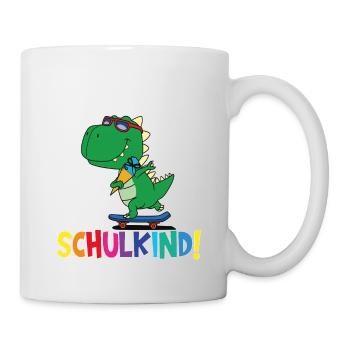 Écolier 2024 entrant à l'école - Mug blanc - blanc - Droite