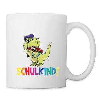 Écolier 2024 entrant à l'école - Mug blanc - blanc - Droite