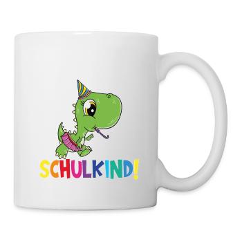 Écolier 2024 entrant à l'école - Mug blanc - blanc - Droite