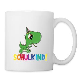 Écolier 2024 entrant à l'école - Mug blanc - blanc - Droite