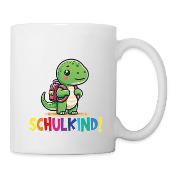 Écolier 2024 entrant à l'école - Mug blanc - blanc - Droite