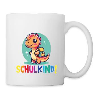 Écolier 2024 entrant à l'école - Mug blanc - blanc - Droite