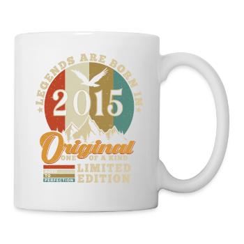 Original 2015 Cadeau D'anniversaire 2015 Authentic - Mug blanc - blanc - Droite