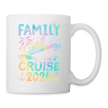Family Cruise 2024 - Tasse - Weiß - Rechts