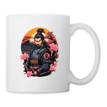 Samurai Japan Cherry - Mug - white - Right
