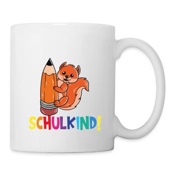 Écolier 2024 entrant à l'école - Mug blanc - blanc - Droite