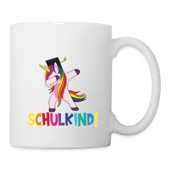 Écolier 2024 entrant à l'école - Mug blanc - blanc - Droite