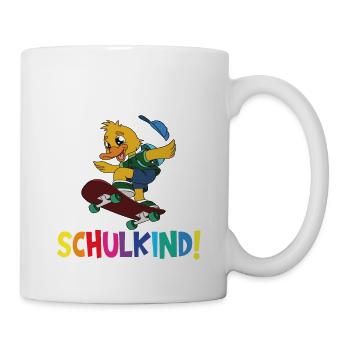 Écolier 2024 entrant à l'école - Mug blanc - blanc - Droite