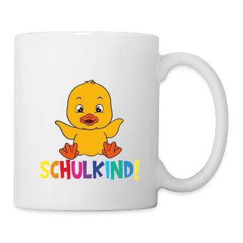 Écolier 2024 entrant à l'école - Mug blanc - blanc - Droite