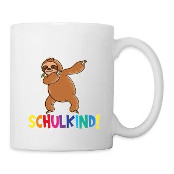 Écolier 2024 entrant à l'école - Mug blanc - blanc - Droite