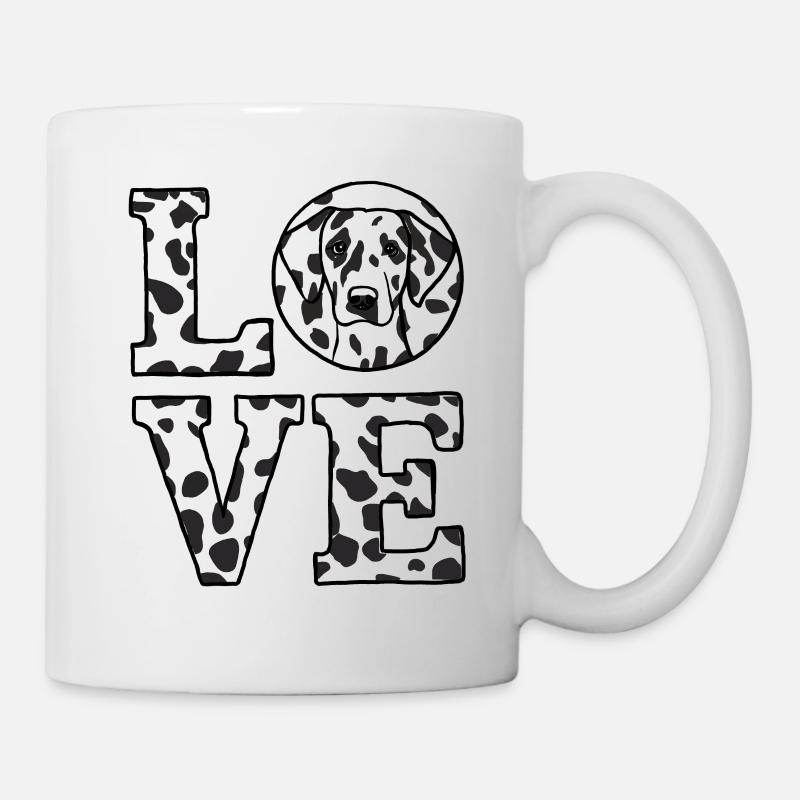 Hundefreund Hundebesitzer Geschenk Hund Liebe Idee - Tasse - Weiß