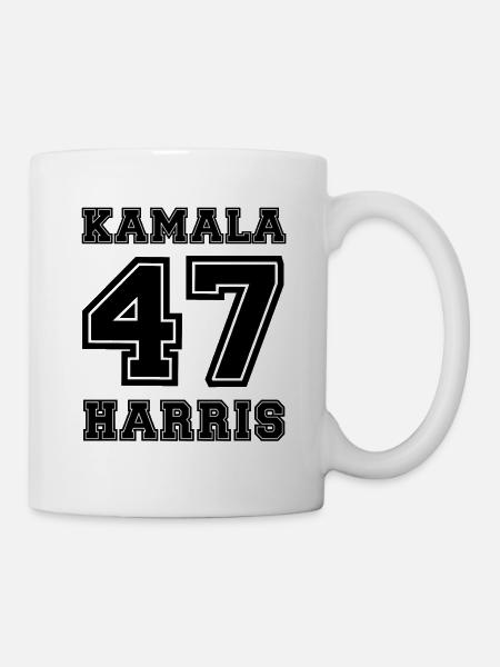 Kamala Harris, 47th President of the United States - Mug - white