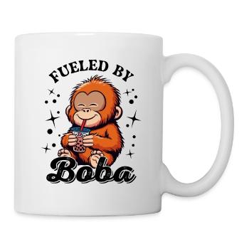 Orangutan Fueled By Boba - Mug - white - Right