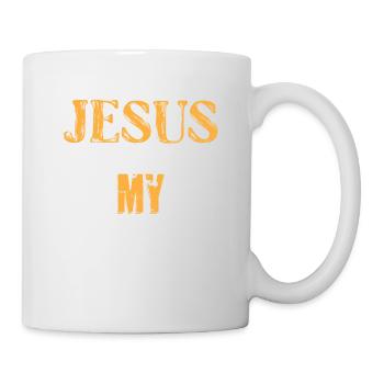 jesus 1 - Tasse - Weiß - Rechts