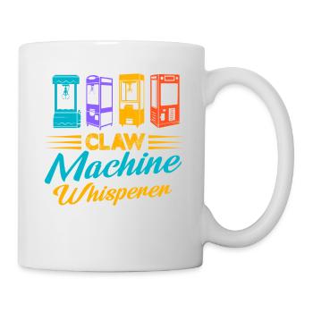 Claw Machine Whisperer Toy Grabber Crane Arcade - Mug - white - Right