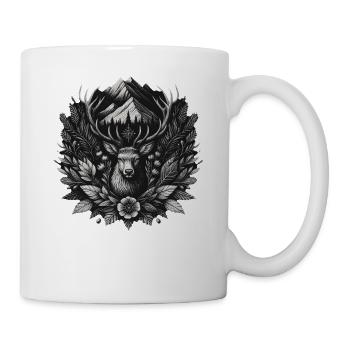 Bock Hirsch Berg - Mug - white - Right