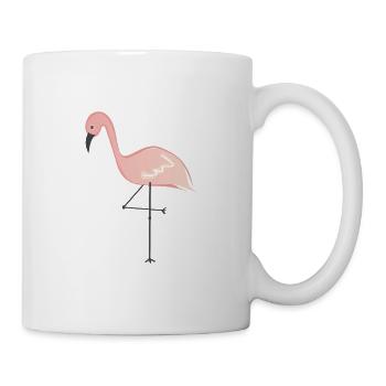 Chemise Femme Pink Flamingo - Cool Pink Flamingo - Mug blanc - blanc - Droite