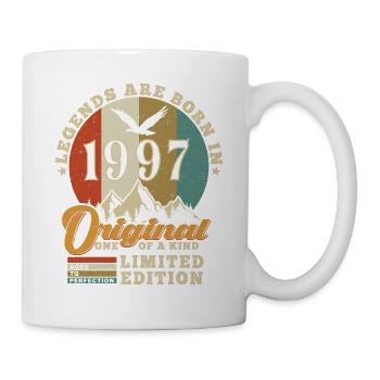 Original 1997 Cadeau D'anniversaire 1997 Authentic - Mug blanc - blanc - Droite