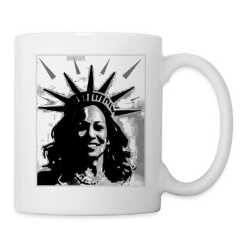 Kamala harris retro vintage - Mug - white - Right