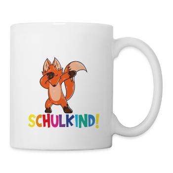 Écolier 2024 entrant à l'école - Mug blanc - blanc - Droite