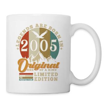Original 2005 Cadeau D'anniversaire 2005 Authentic - Mug blanc - blanc - Droite