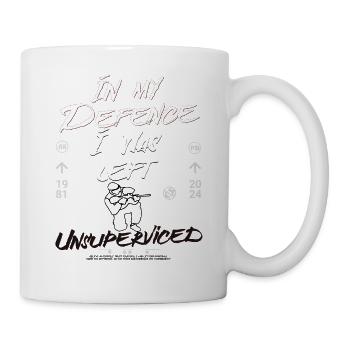 Zu meiner Verteidigung muss ich sagen, dass ich unbeaufsichtigt gelassen wurde, Paintball - Tasse - Weiß - Rechts