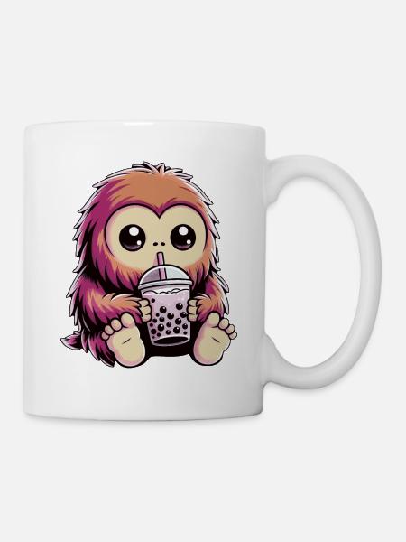 Bigfoot Bubble Tea - Tasse - Weiß