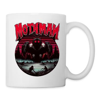 Vintage Mothman Halloween - Mug - white - Right