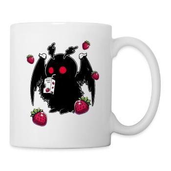 Strawberry Milk Shake Carton Mothman - Tasse - Weiß - Rechts