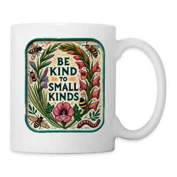 Be Kind to Small Kinds - Mug - white - Right