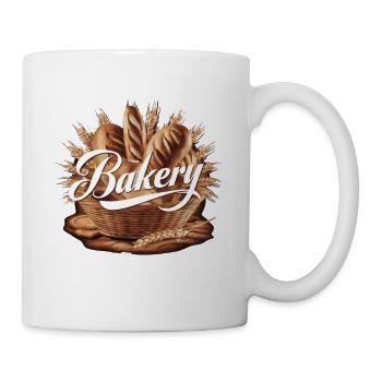 Bäcker Bäckerei - Tasse - Weiß - Rechts