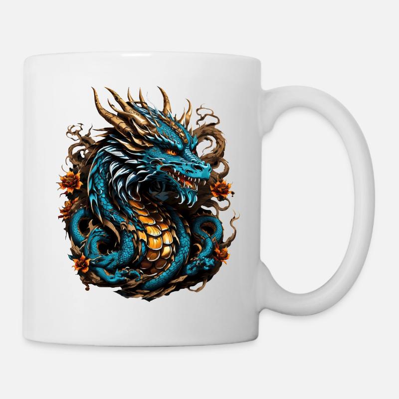 Dragon Mystique - Mug blanc - blanc