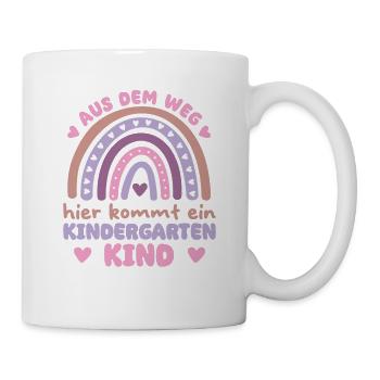 Out of the way, here comes a kindergarten child - Mug - white - Right