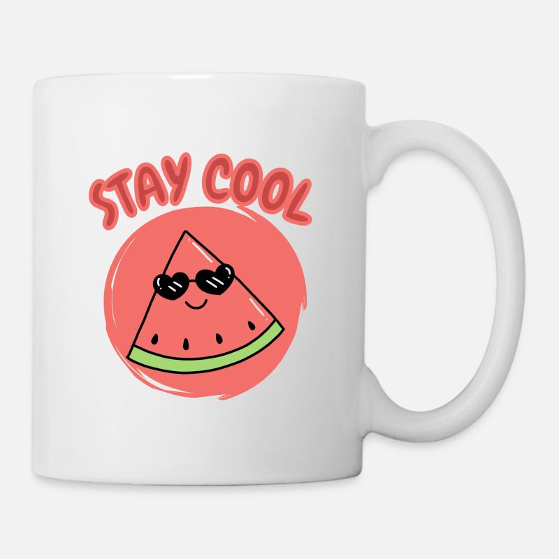 Stay Cool Watermelon - Mug - white