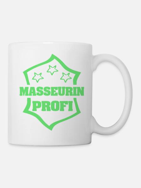 Beruf Masseurin - Tasse - Weiß
