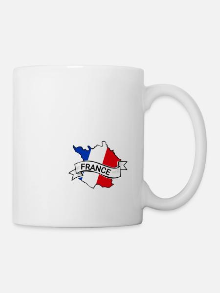 Frankreich Paris - Tasse - Weiß