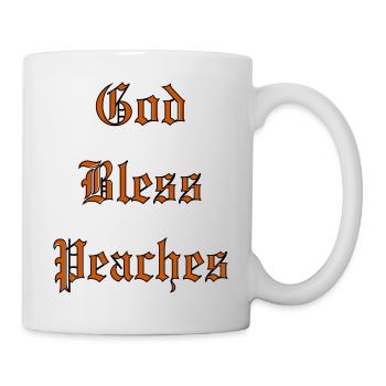 GodBlessPeaches - Mug - white - Right