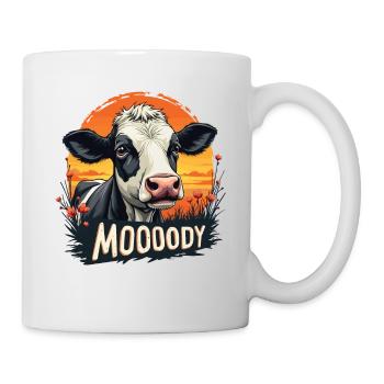 Cows Moo Cow Moo Cattle Dairy Cow Dairy Farmer - Mug - white - Right